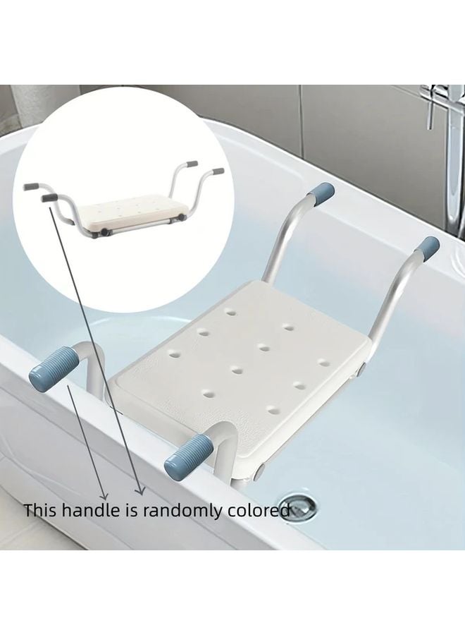 Adjustable Heavy Duty Bathtub Seat For Seniors Non Slip Shower Stool Holds 350 Lbs - Image 3
